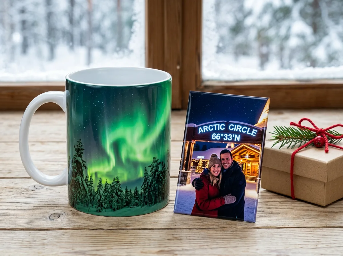 Mug + magnet set